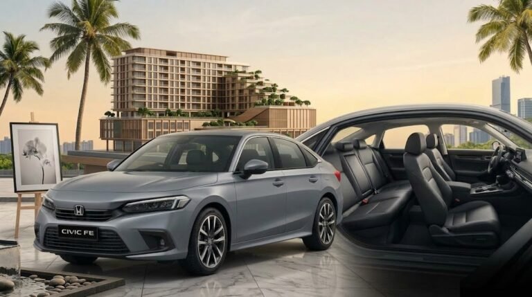 Kereta Sewa Honda Civic FE: Selesa, Bergaya & Berbaloi untuk Semua Acara